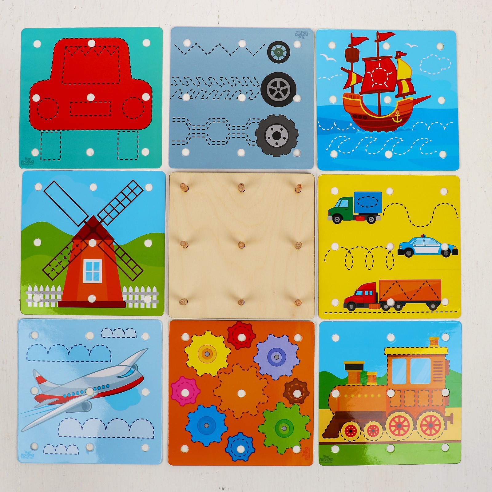 Настольная игра Лесная мастерская Пиши-стирай - фото 5