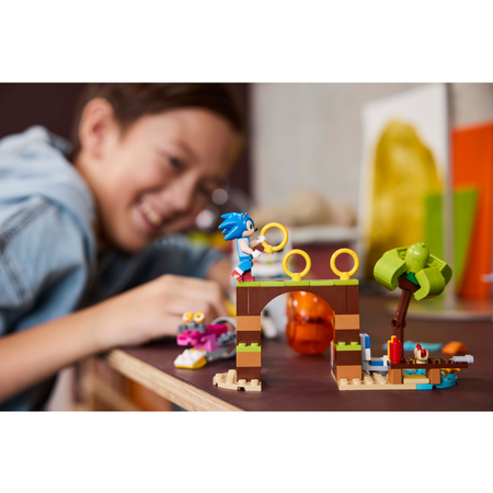 Конструктор LEGO Sonic the Hedgehog Лодка приключений Тейлза блочный