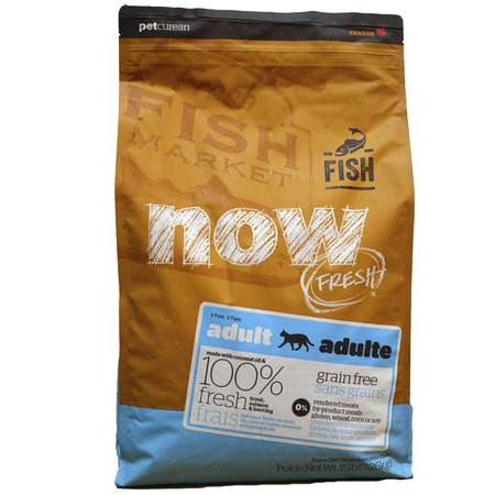 Корм сухой для кошек Now Fresh 3.63кг беззерновой с форелью и лососем для чувствительного пищеварения