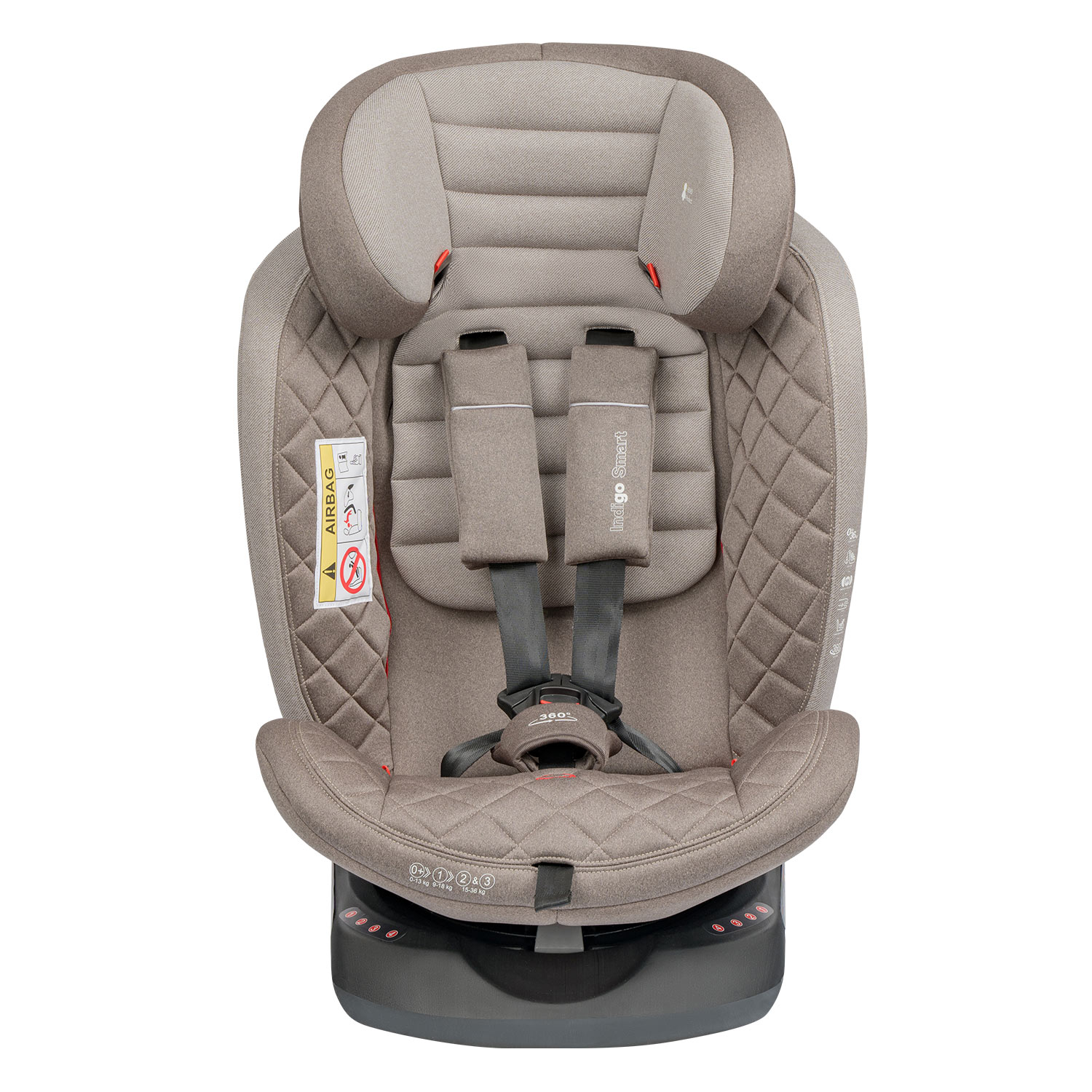 Автокресло Indigo SMART Isofix 0+/1/2/3 (0-36 кг) - фото 8