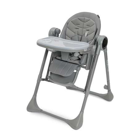 Стульчик для кормления BabyGo Huggi grey серый