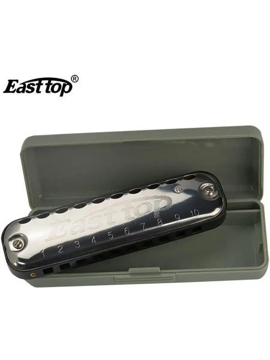 Игрушка музыкальная EASTTOP губная гармошка - фото 4