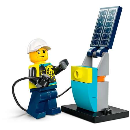 Конструктор LEGO City Электрический спорткар блочный