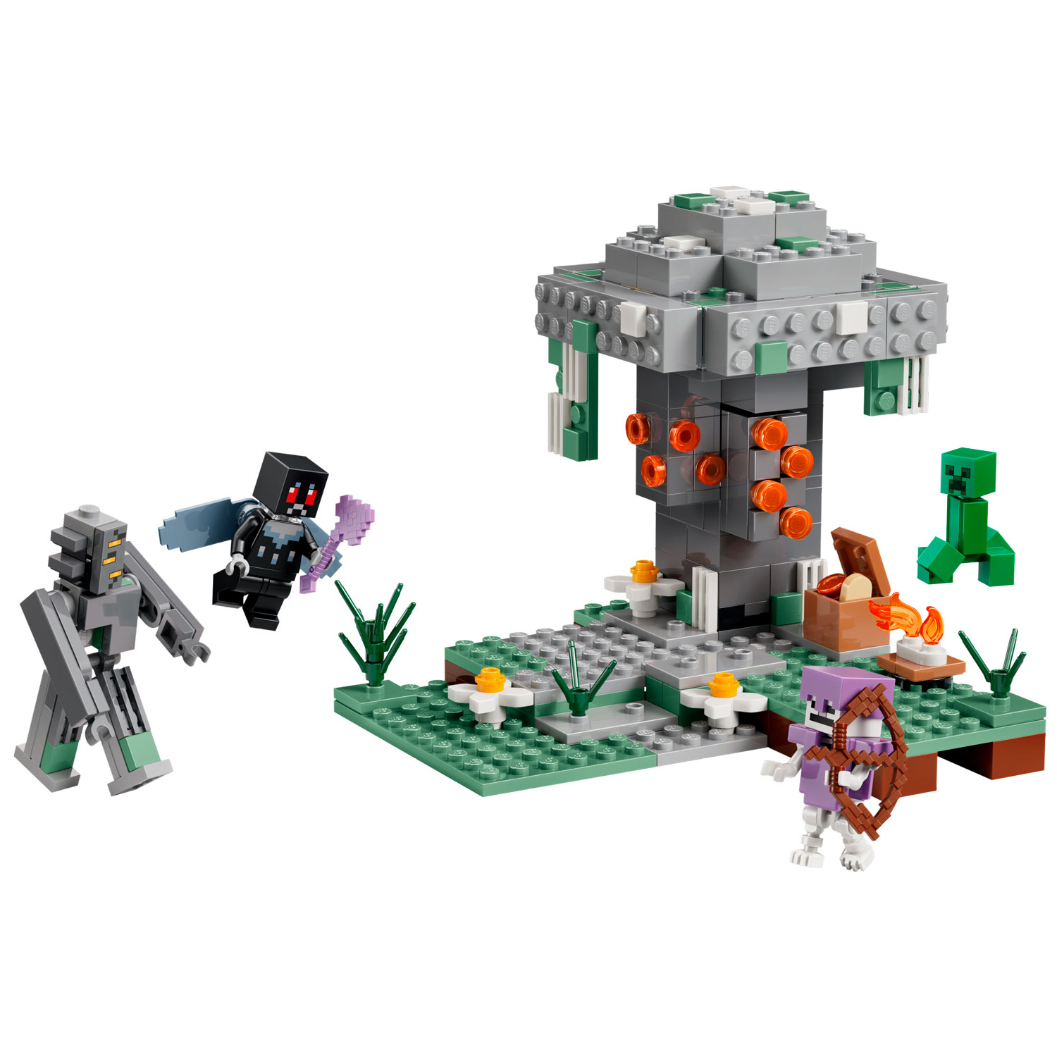 Конструктор LEGO Minecraft Бледный сад 243 дет. - фото 4