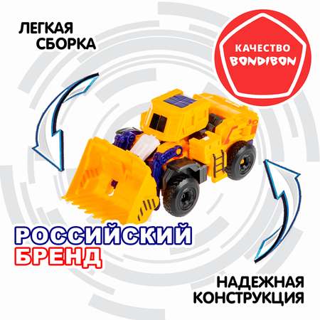 Фигурка Bondibon трансформер Робот машина 2в1
