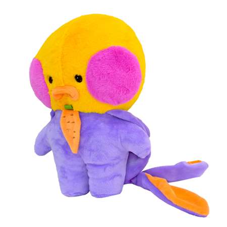 Мягкая игрушка GoldStitch Утка 30 см со съемной одеждой
