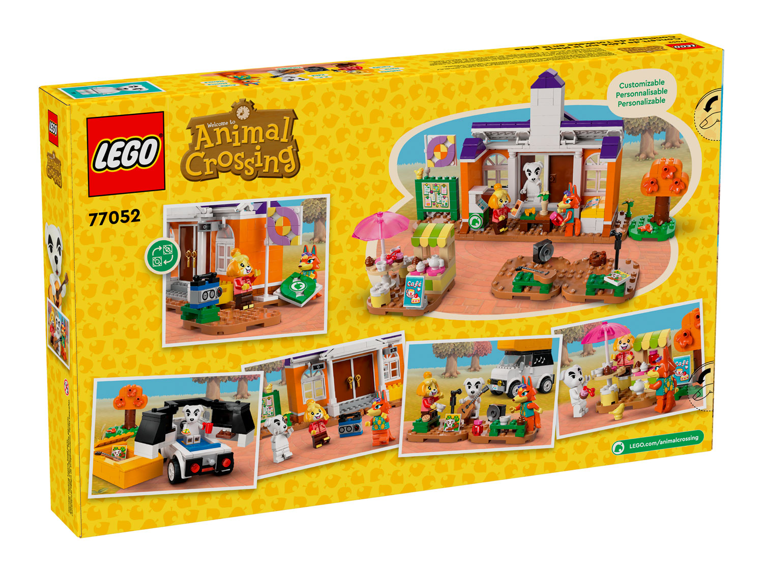Конструктор LEGO Animal Crossing Концерт КК в Плазе 550 дет. - фото 1
