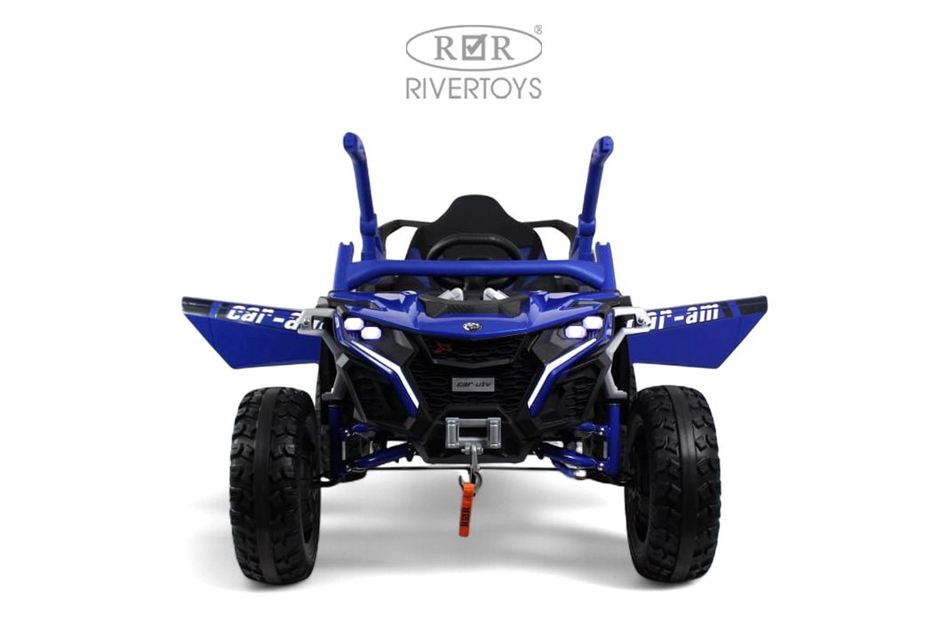 Электромобиль RIVERTOYS Z707ZZ-BLUE С пультом ДУ - фото 3