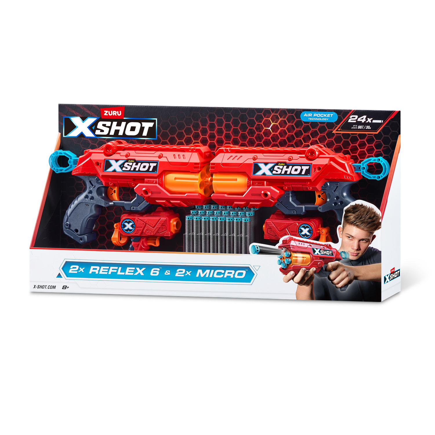 Бластер Zuru XSHOT  Excel Reflex - фото 10