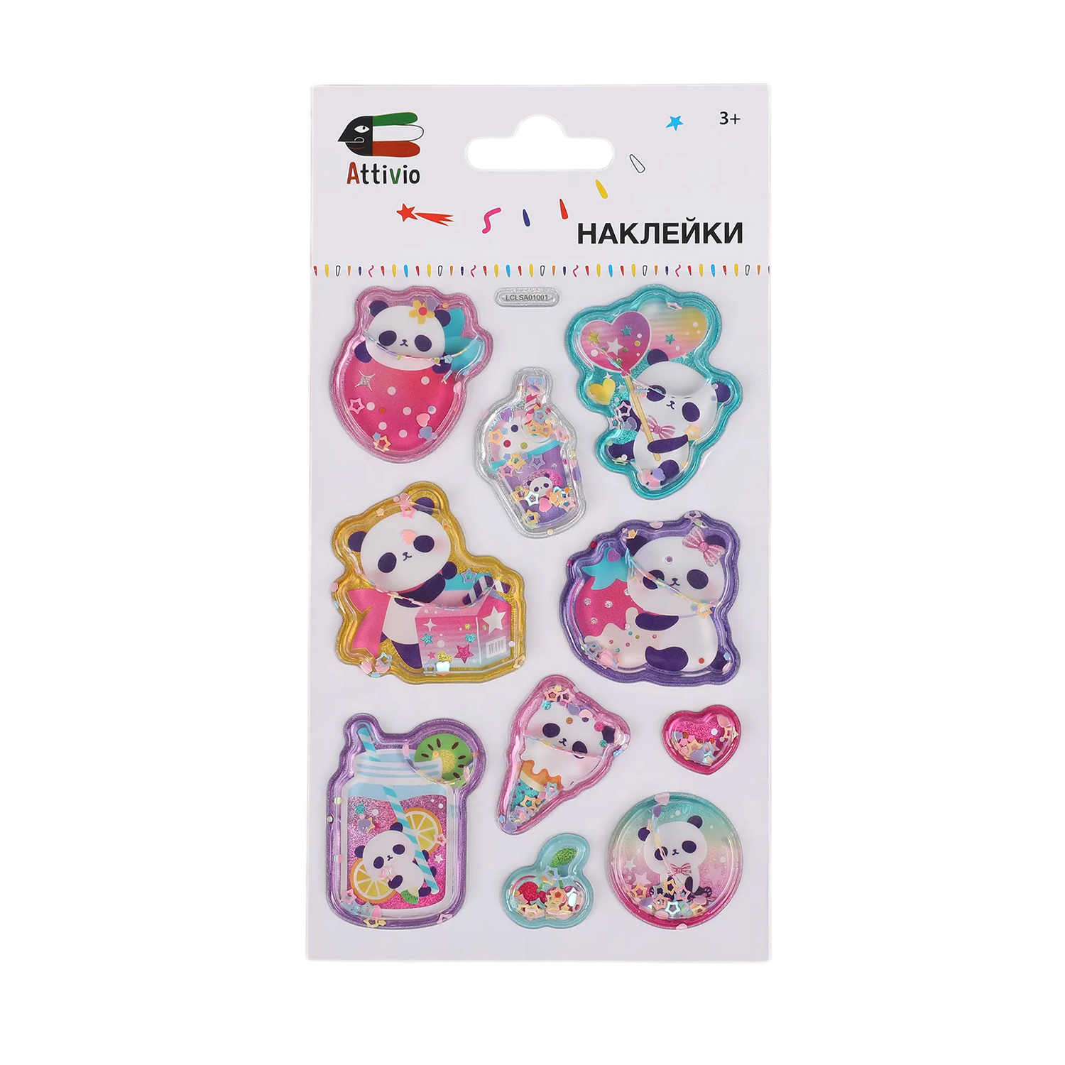 Наклейки Attivio Панды - фото 1