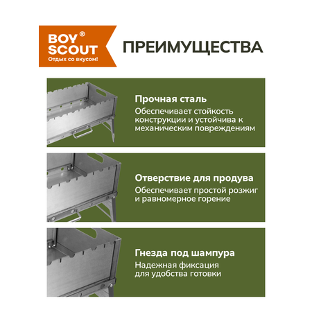 Мангал BoyScout с сумкой