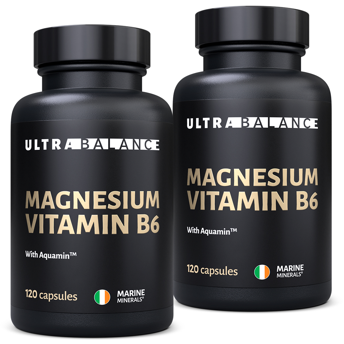 Магний витамин В6 премиум UltraBalance бад для мужчин и женщин Magnesium b6 с комплексом Aquamin 240 капсул - фото 1