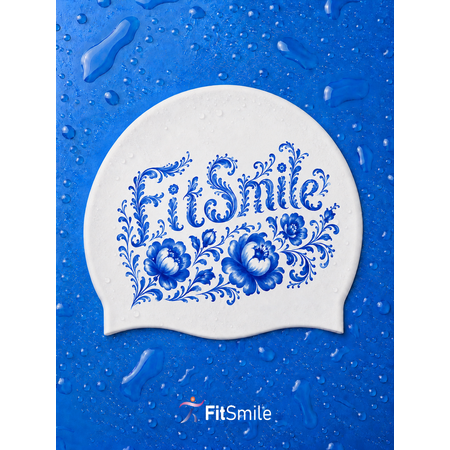 Шапочка силиконовая FitSmile А-ля рус Fitsmile синяя