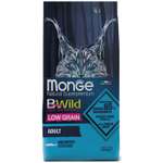 Корм сухой для кошек MONGE BWild Anchovies 1.5кг с анчоусами взрослых