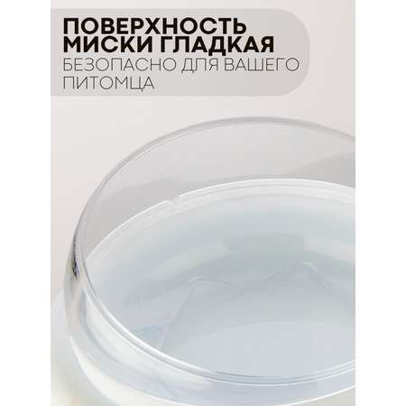 Миска для кошек и собак КАРТОФАН КАРТОФАН двойная с поильником на подставке