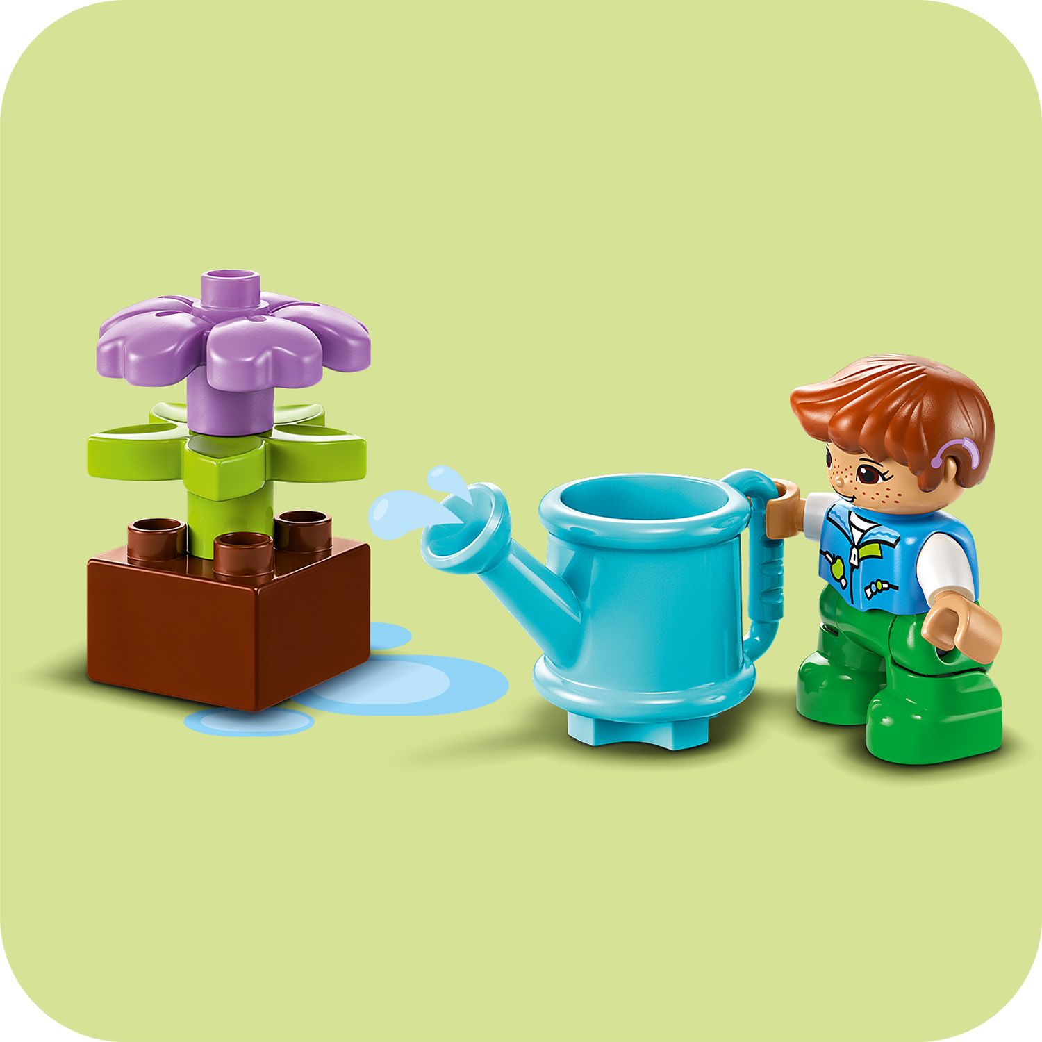 Конструктор LEGO DUPLO Уход за пчелами и ульями блочный - фото 6