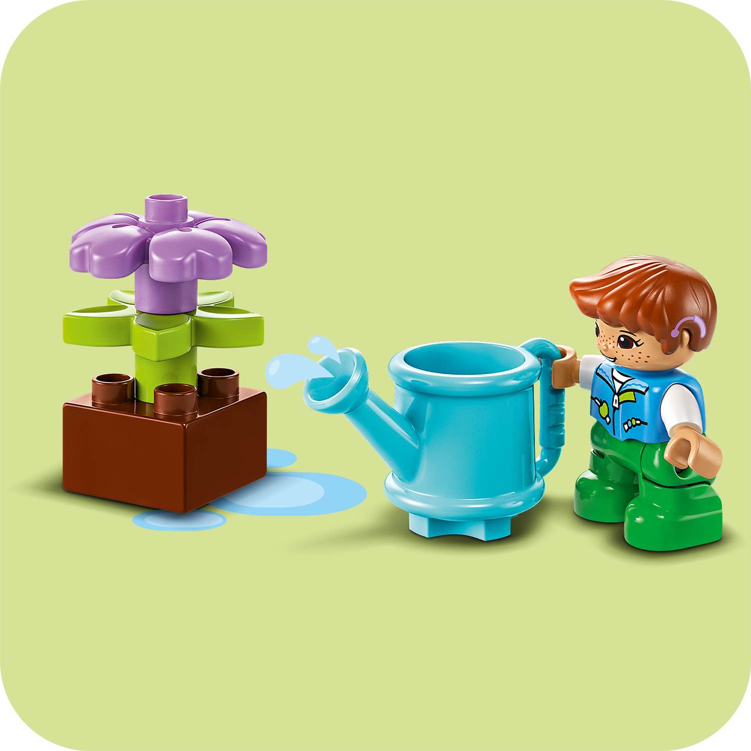 Конструктор LEGO DUPLO Уход за пчелами и ульями 22 дет. - фото 6