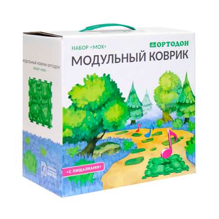 Модульный коврик Ортодон Мох 6 модулей коврика