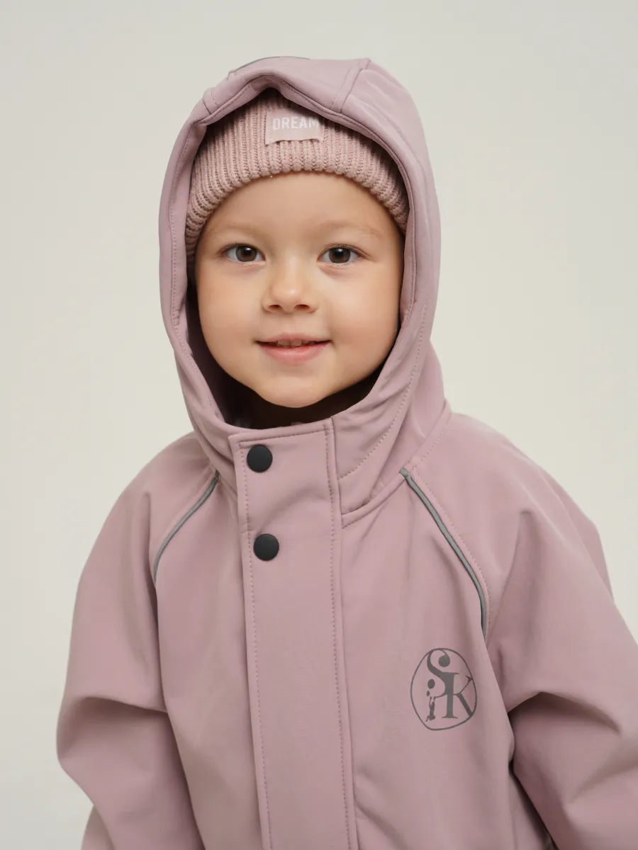 Комбинезон Супер Пупс Комб/сф/пл/серо-розовый - фото 14