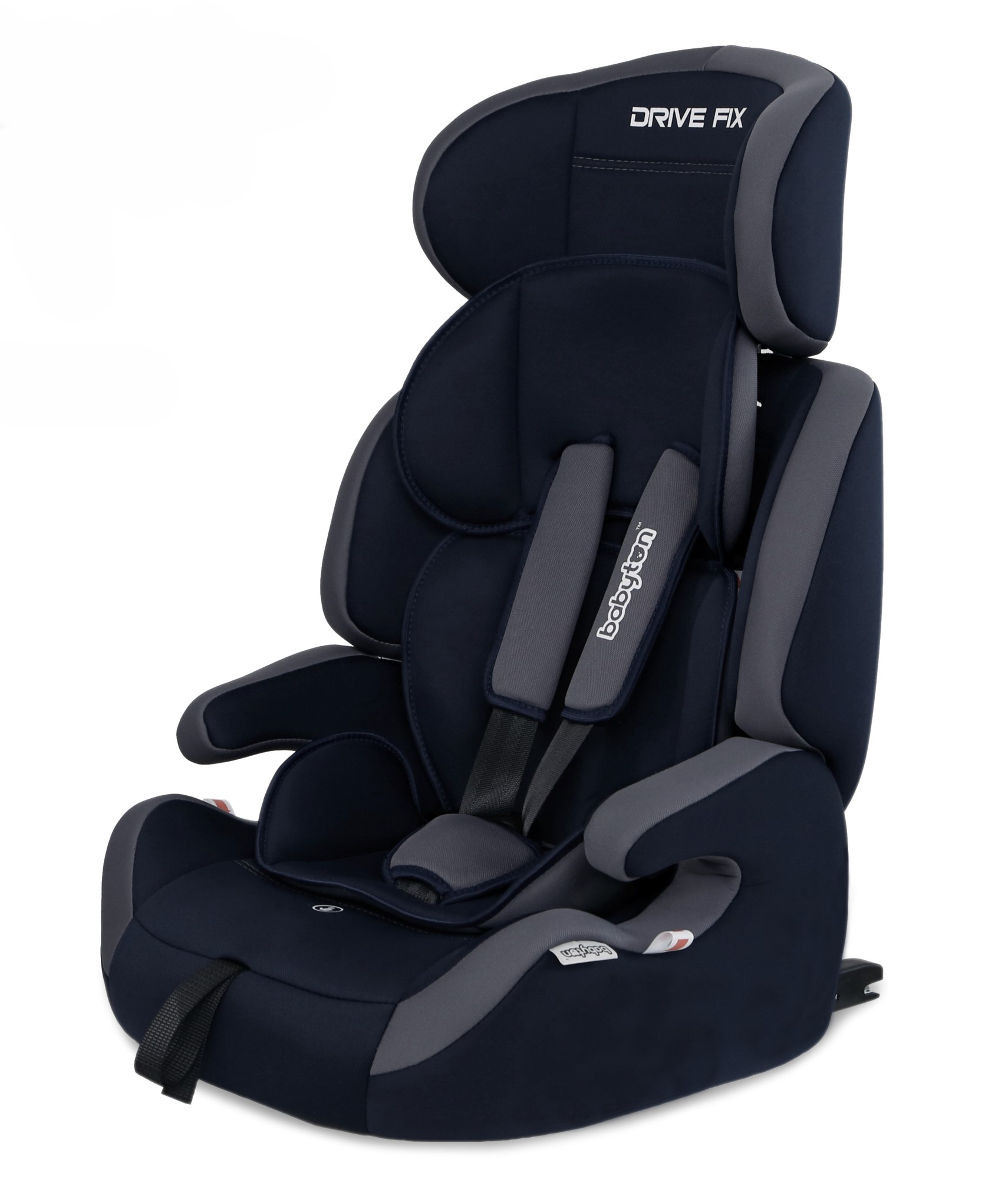 Автокресло Babyton Drive Fix Indigo-Gray Isofix 1/2/3 (9-36 кг) - фото 1