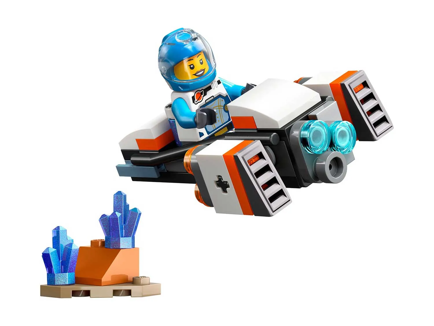 Изображение товара Космический конструктор LEGO City 30663 с мотоциклом на воздушной подушке