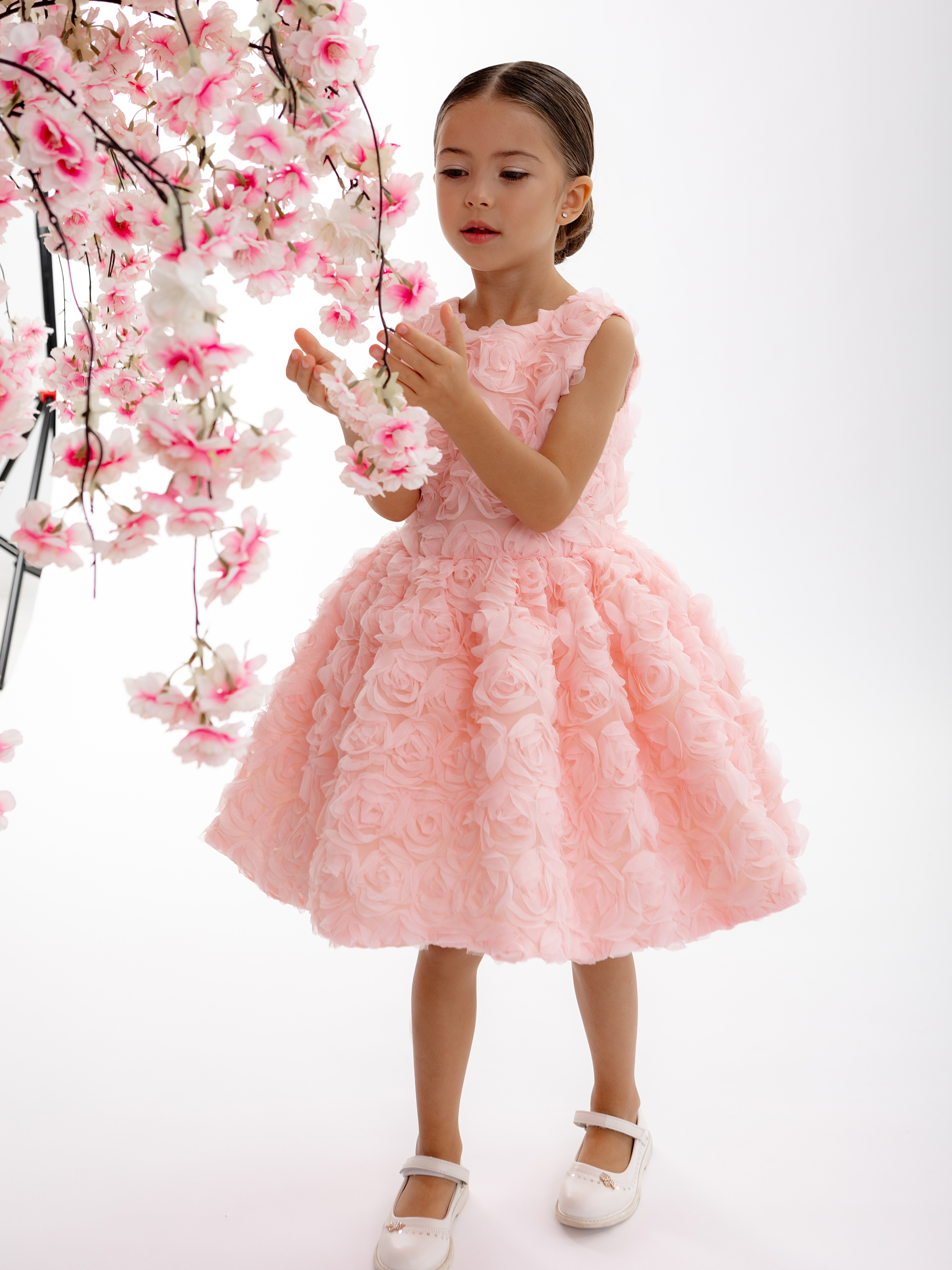 Платье LELUkids LD0121_флер_розовый - фото 9