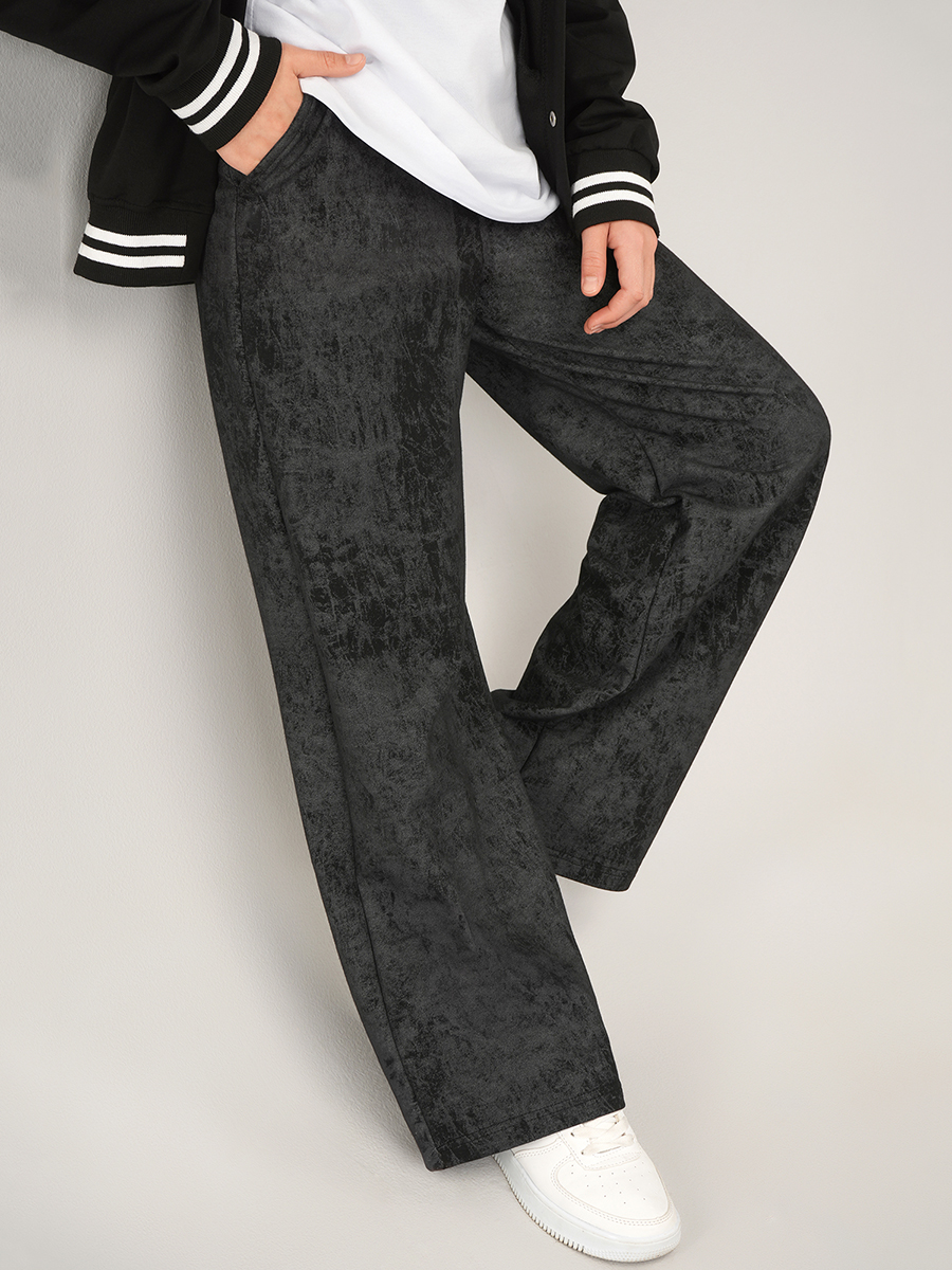 Брюки HappyFox HF070SPвинтаж.черный - фото 11