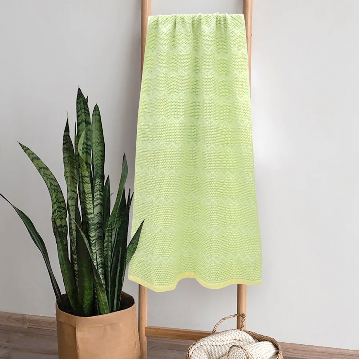 Полотенце BRAVO Зигзаг 90 x 50 см 1 шт. - фото 3