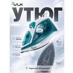 Утюг электрический VLK Vesuvio 2400 2400 Вт керамическая подошва белый/бирюзовый