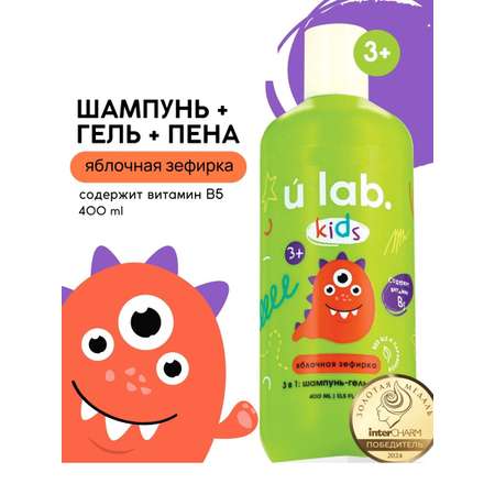 Шампунь URAL LAB 400 мл 1 шт.