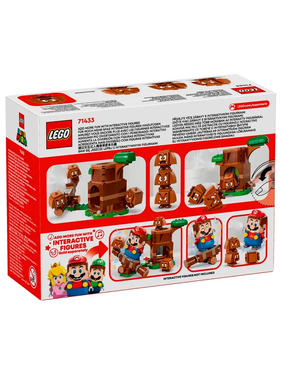 Конструктор LEGO Super Mario Игровая площадка Гумбы 173 дет. - фото 8