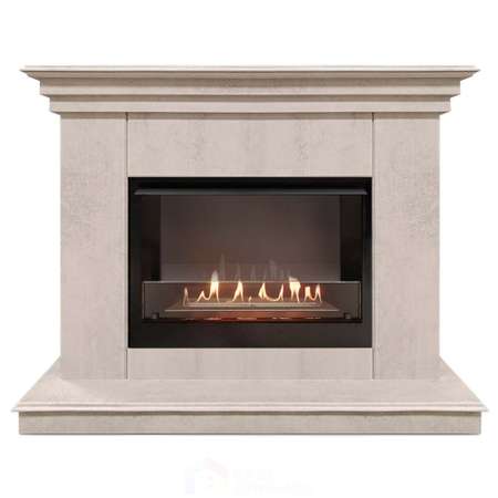 Каминокомплект Хорошие Камины Марс с очагом Firelight BFP/P-2520 мрамор