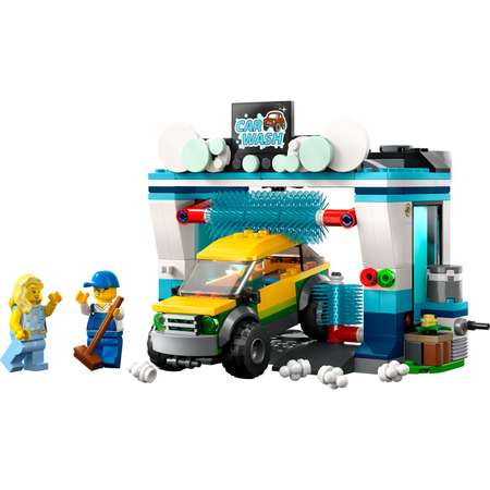 Конструктор LEGO City Автомойка блочный