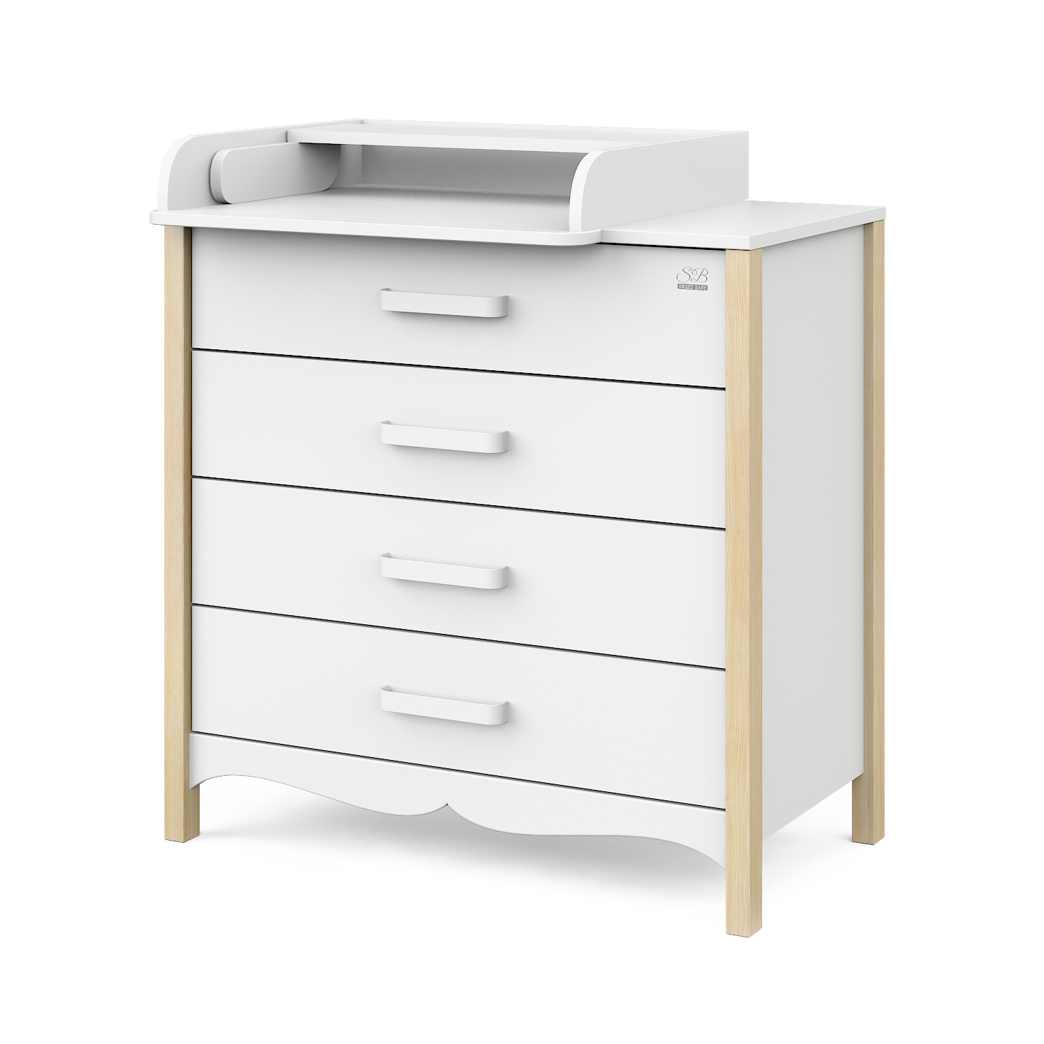 Комод пеленальный Sweet Baby Maestro (белый) - фото 8