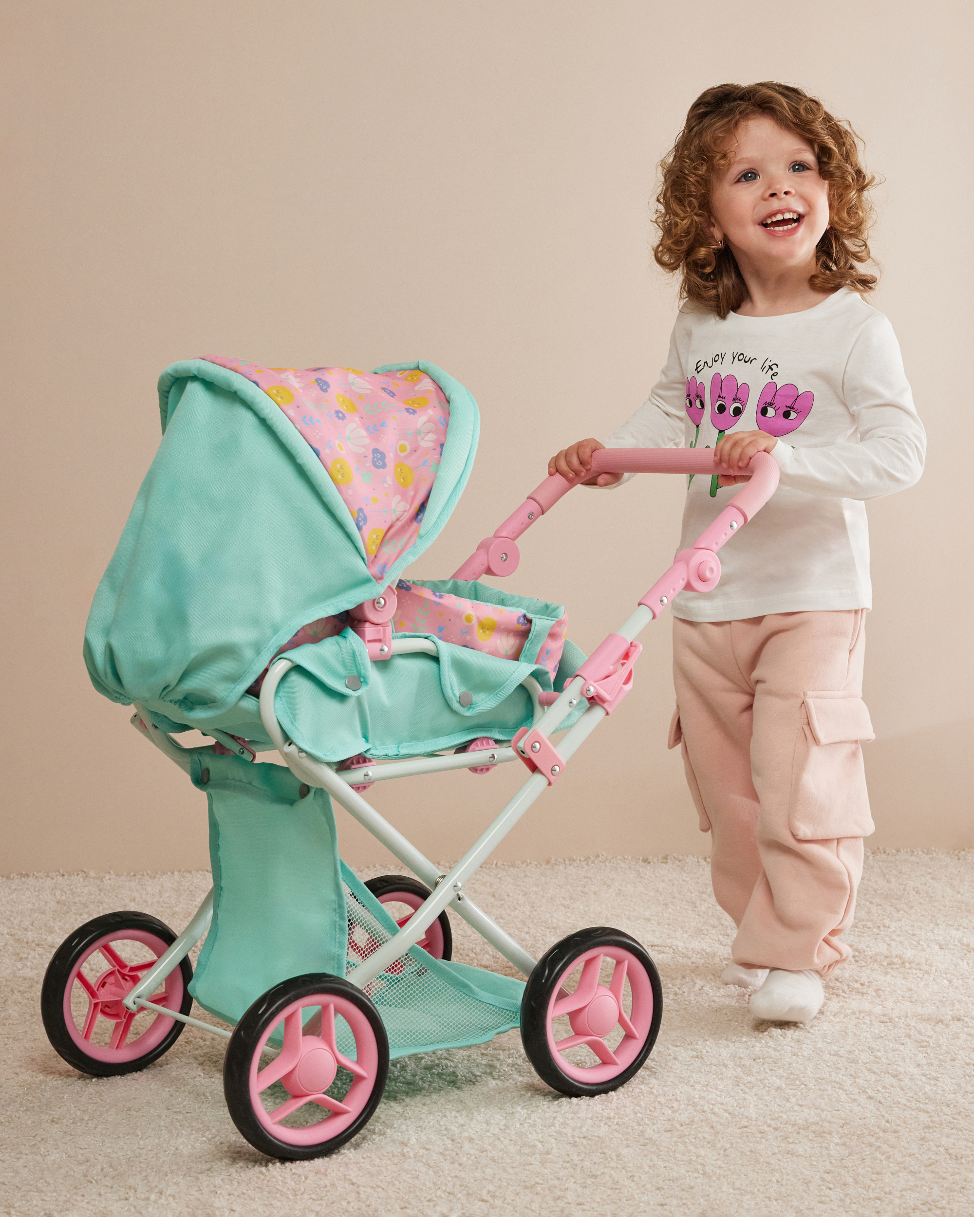 Коляска 3 в 1 для кукол Demi Star 9346 Seasons - фото 2