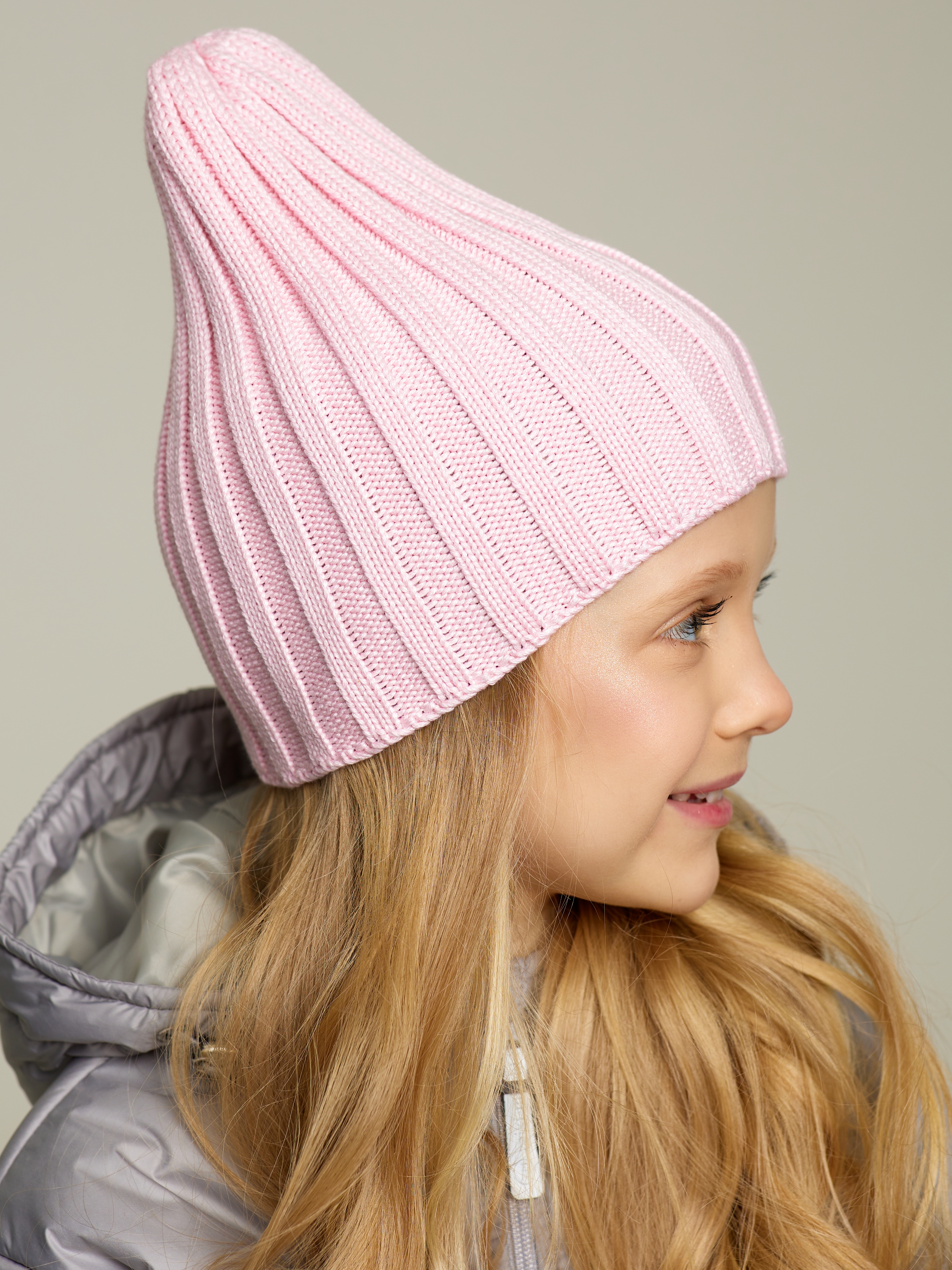 Шапка BRIOLLINI ONIX светло-розовый - фото 2