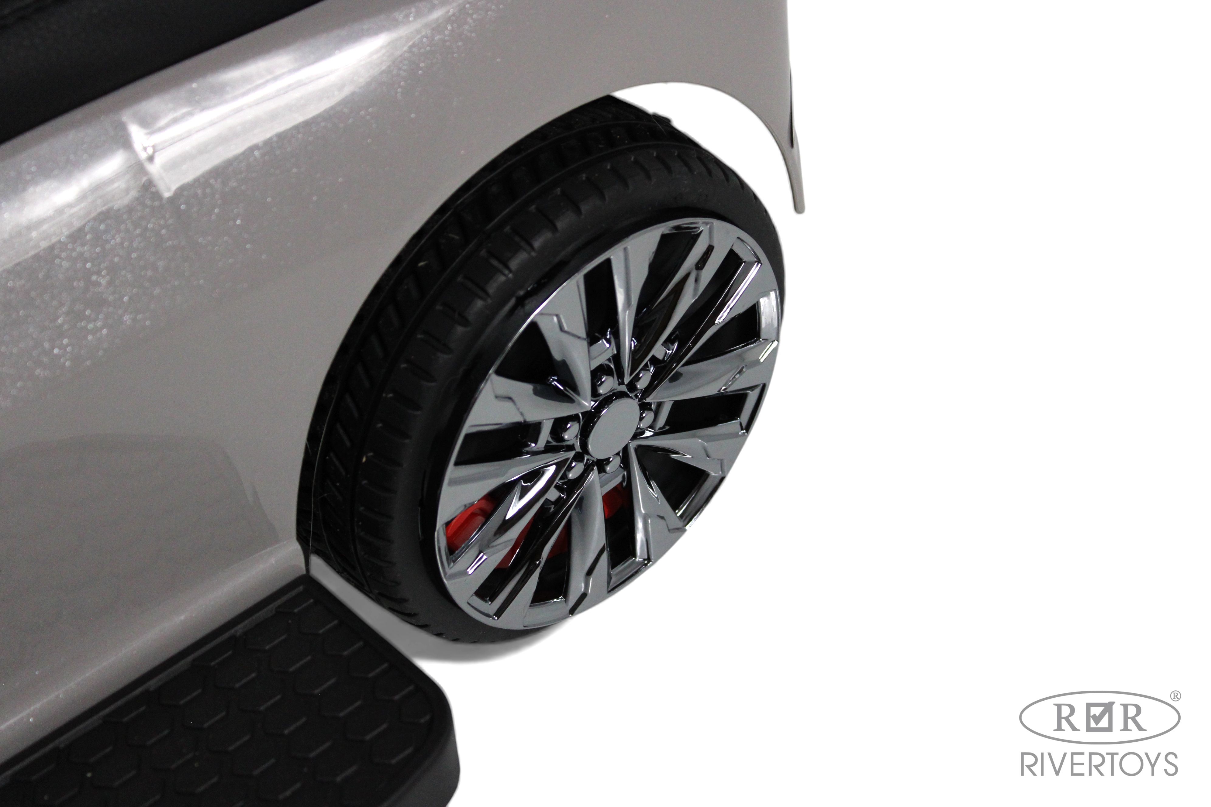 Каталка RIVERTOYS Z005ZZ-AP-GREY серый - фото 8