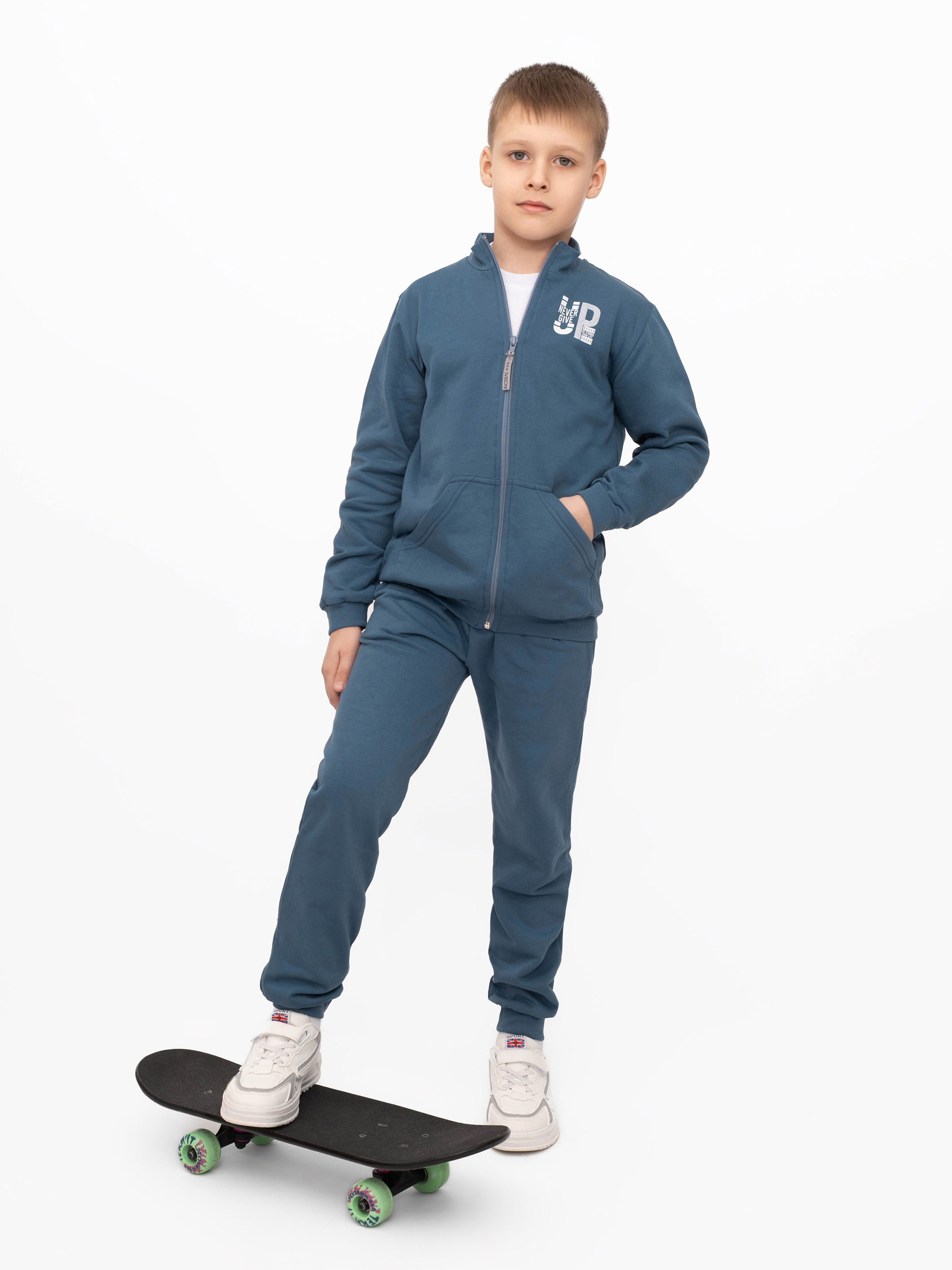 Спортивный костюм ULTRA 7064п-Ул джинс не сдавайся - фото 42