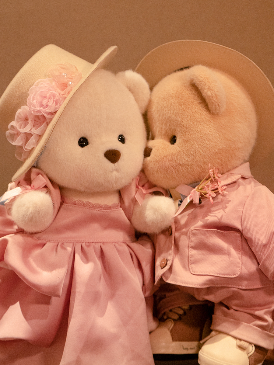 Мягкая игрушка TeddyTales Медведь Сладкая парочка M - фото 12