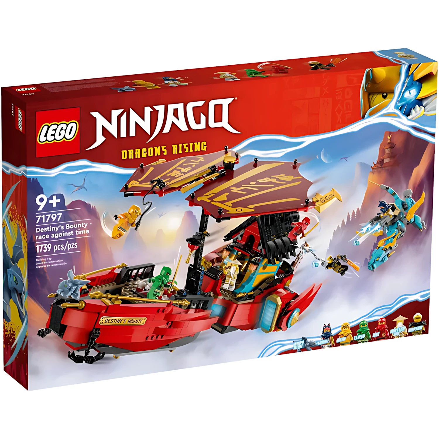Конструктор LEGO NINJAGO 71797 1739 дет. - фото 1