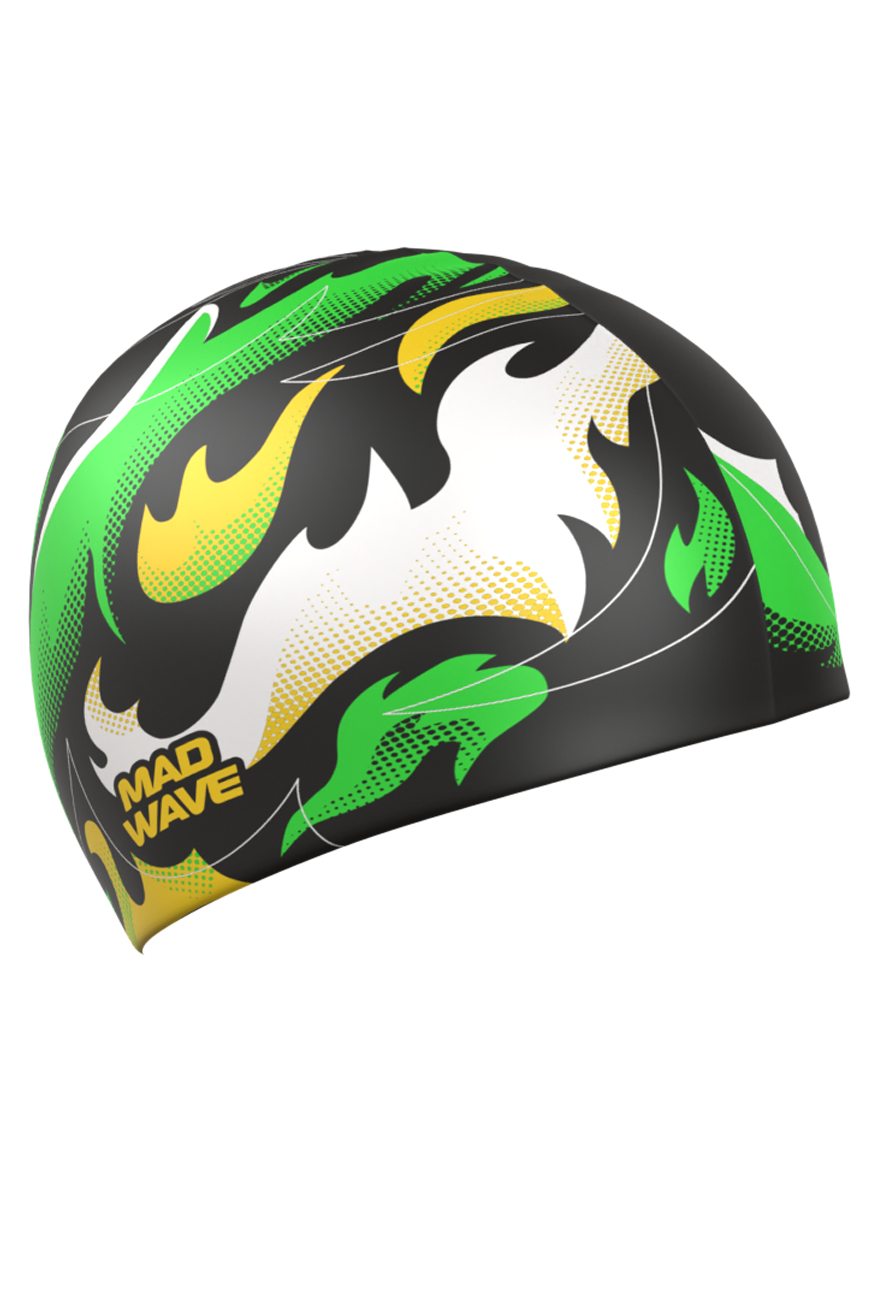 Шапочка в бассейн Mad Wave Fire - фото 1