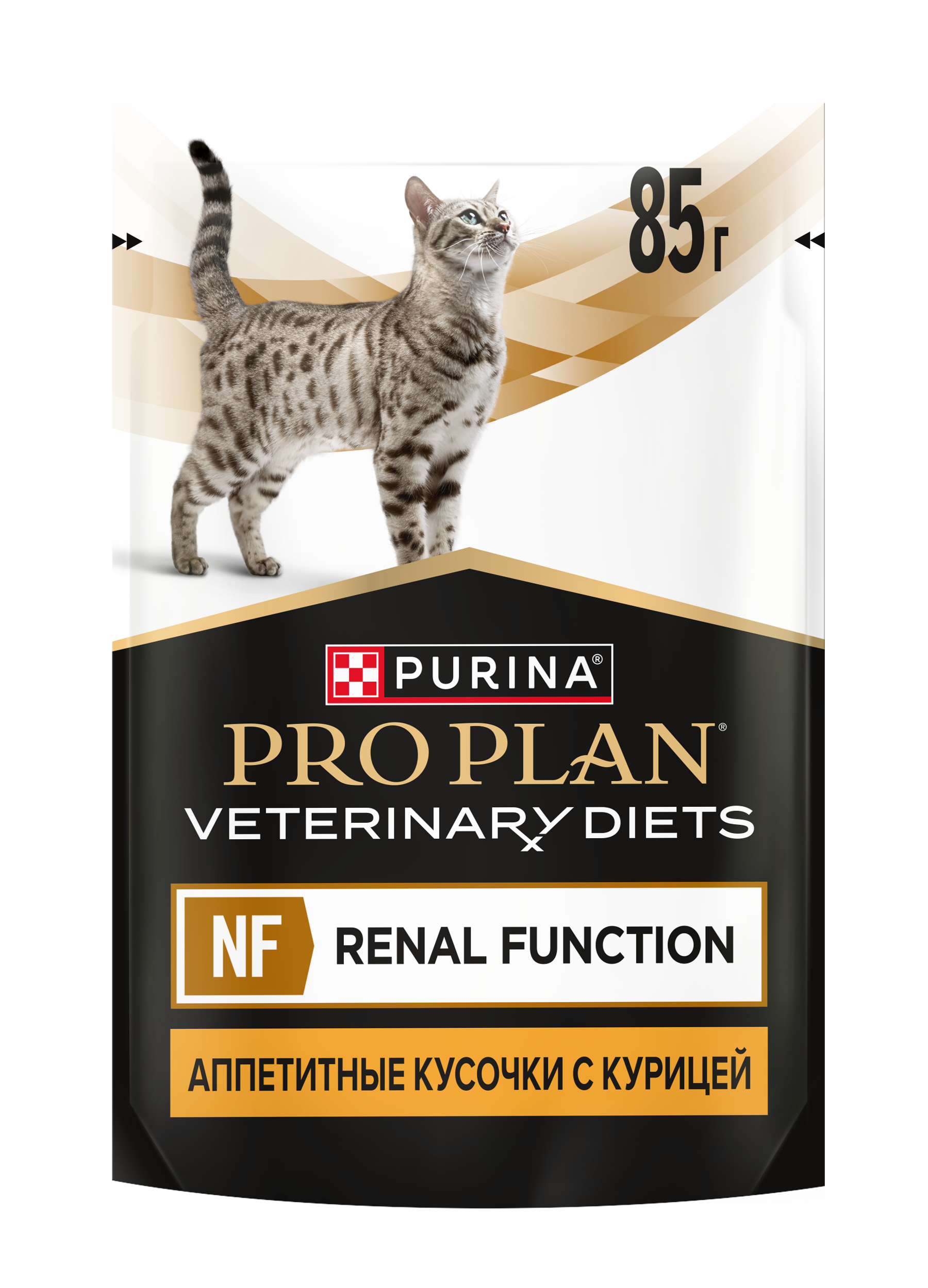 Корм для кошек влажный PRO PLAN для поддержания функции почек курица 85г - фото 1