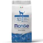 Корм сухой для кошек MONGE 1.5кг курица профилактика МКБ