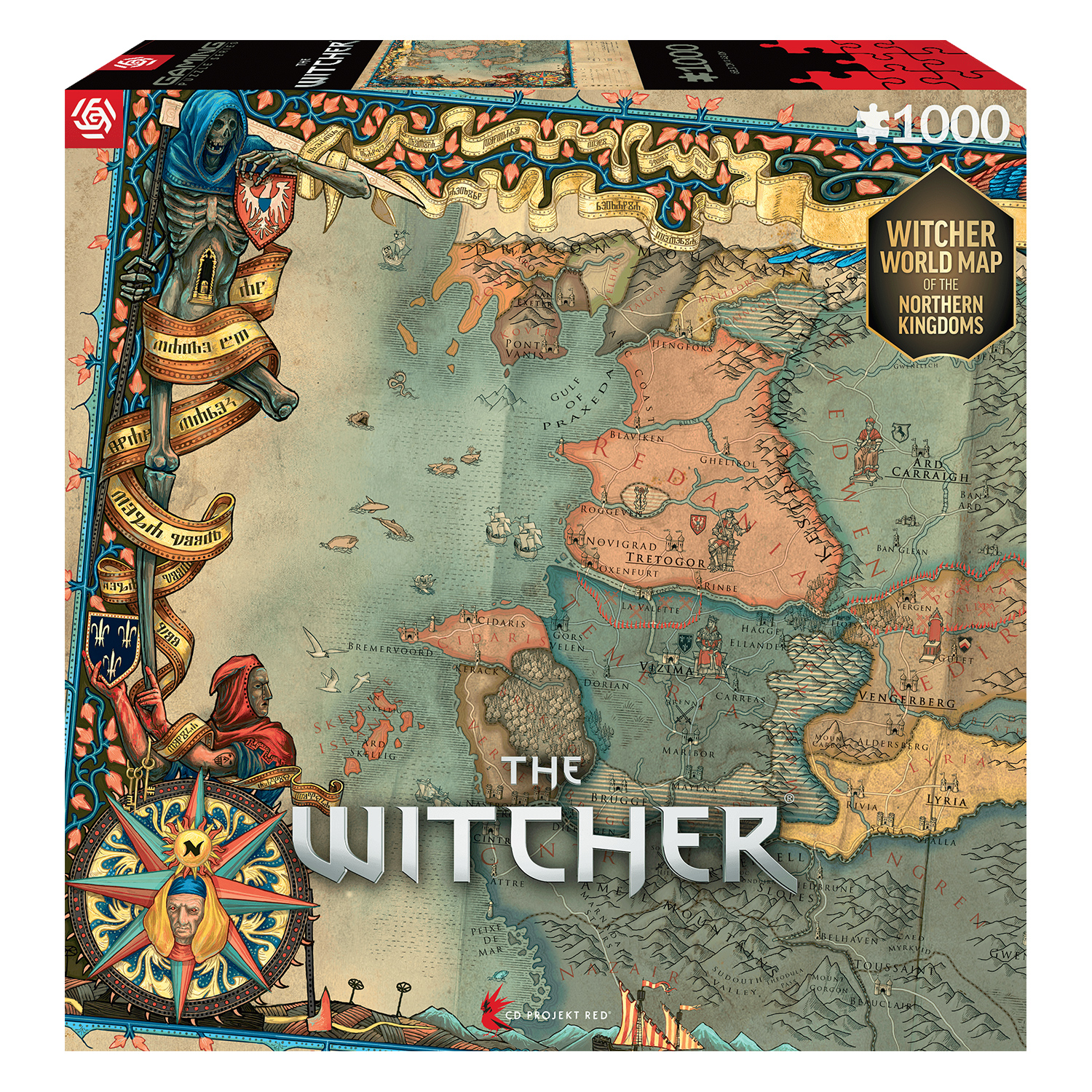 Пазл Good Loot The Witcher 3 The Kingdoms классический - фото 13