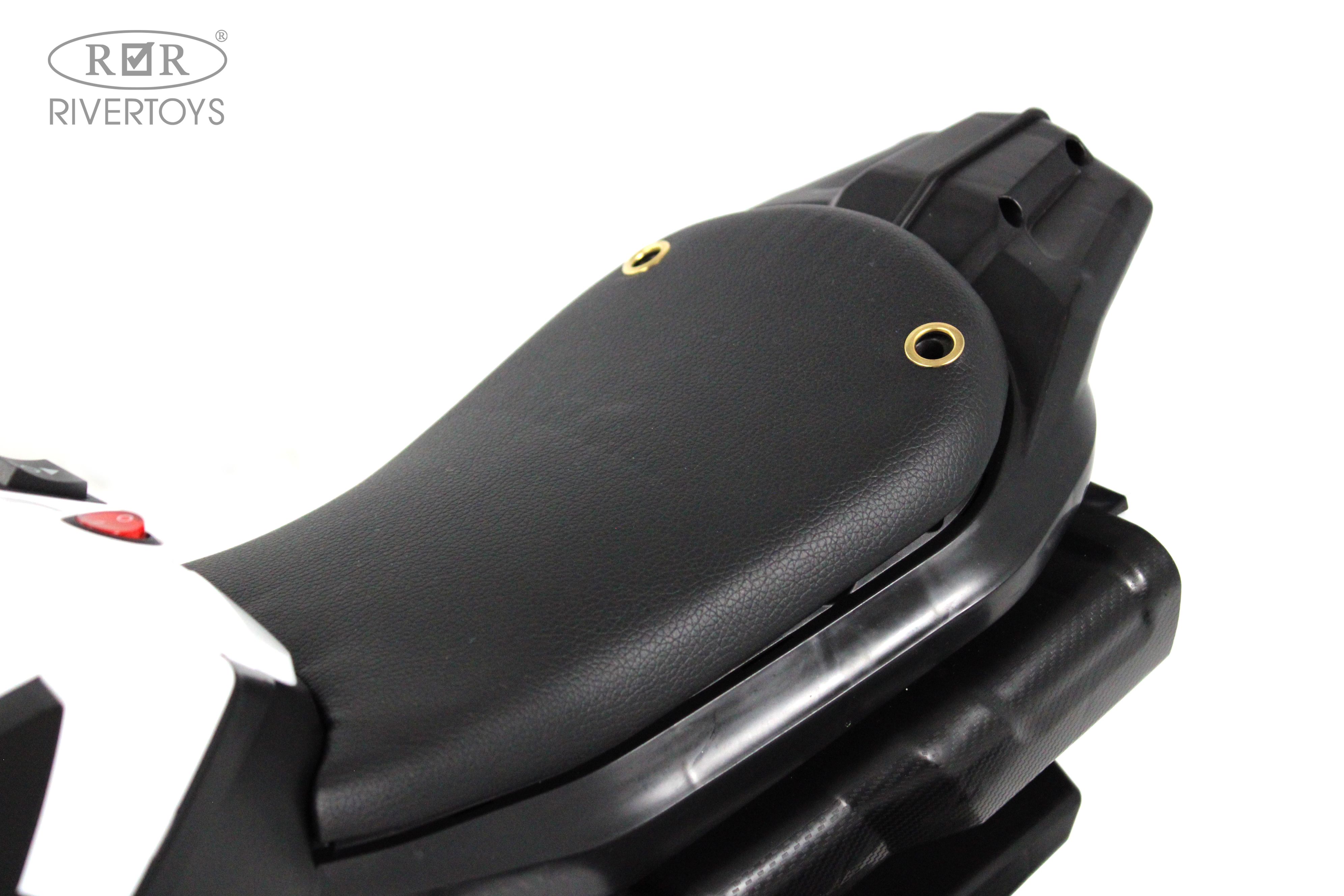 Электромобиль RIVERTOYS K002PX-A-WHITE - фото 3