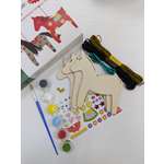 Набор для творчества HappyLine аппликация игрушки "Креативные лошадки"