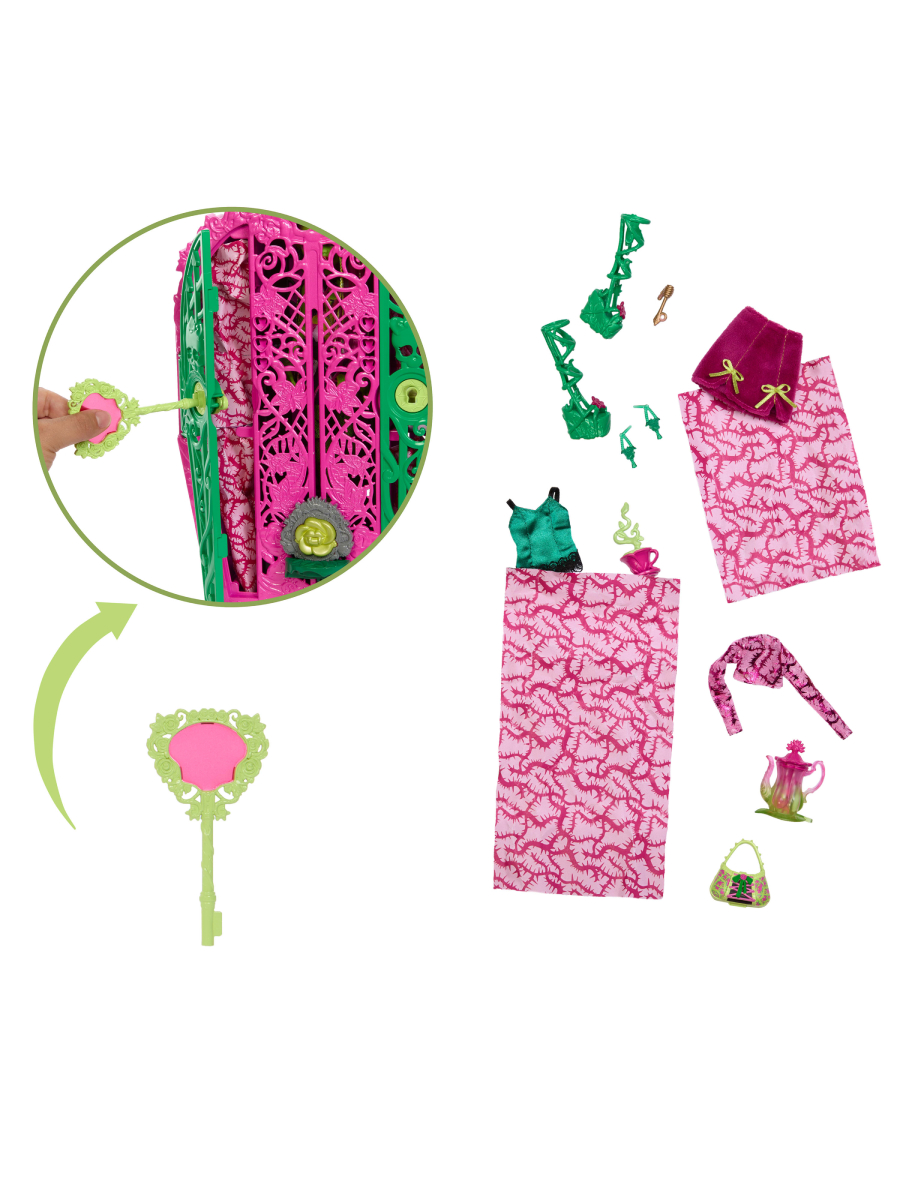 Кукла модельная Monster High Skulltimate Secrets Венера HYT75 - фото 7