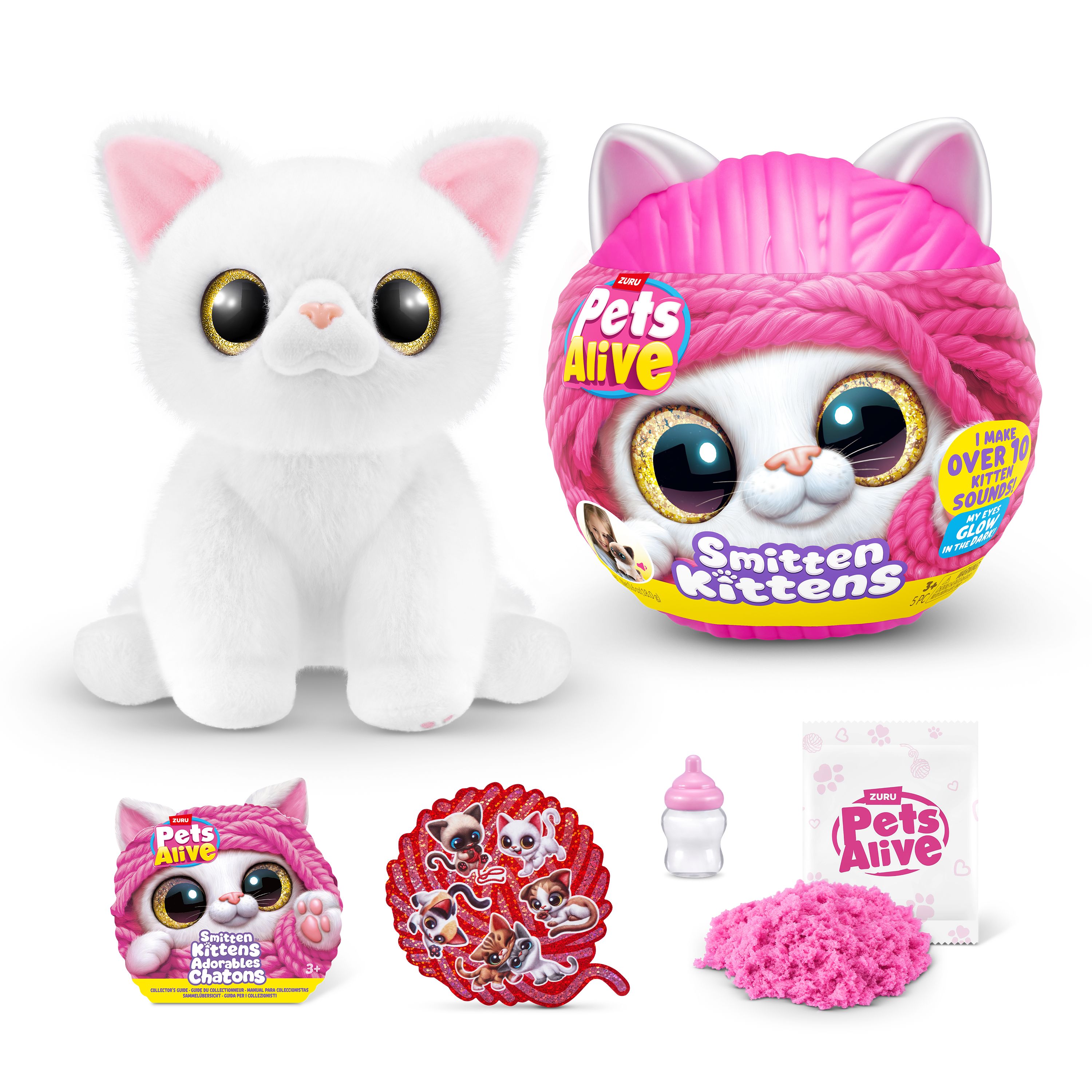 Мягкая игрушка Zuru Pets Alive Smitten Kittens - фото 13