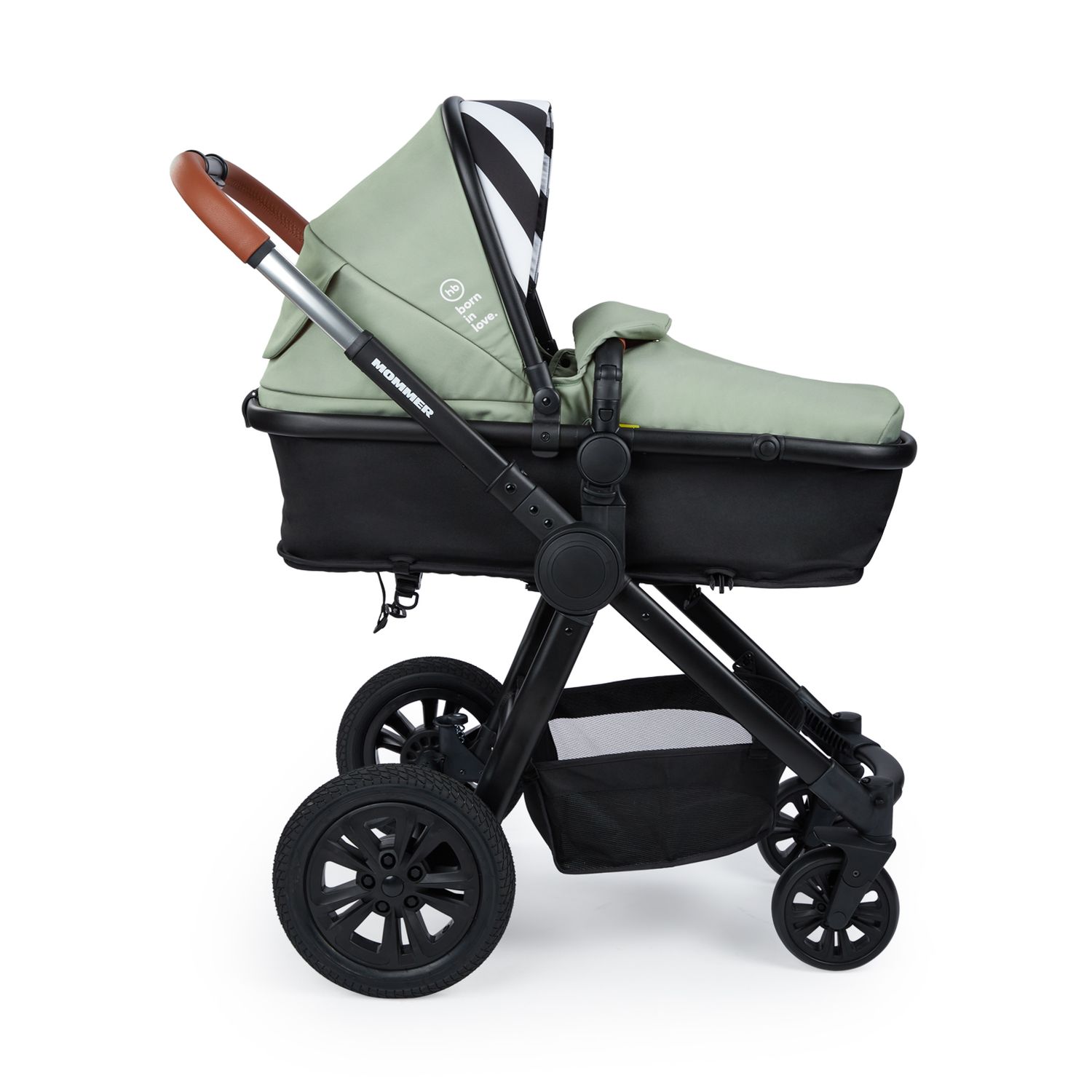 Коляска трансформер Happy Baby Mommer Dark Green зеленый - фото 12