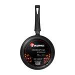 Сковорода блинная Гардарика с антипригарным покрытием с ручкой soft-touch 22см